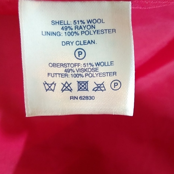 Women's Fuschia jacket size 18W - Picture 6 of 7